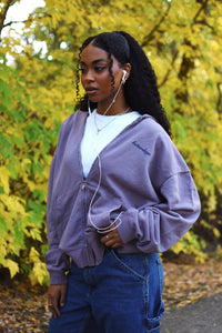 Log Off Zip-Up